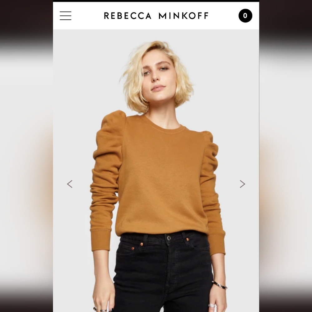 Rebecca Minkoff ruffle sweatshirt